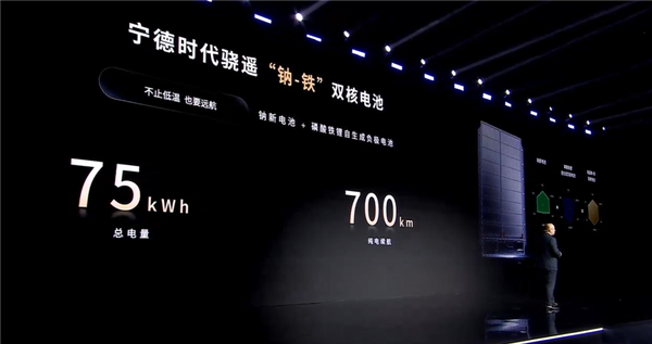纯电干翻混动 宁德时代发布逍遥双核电池:最长续航超1500km