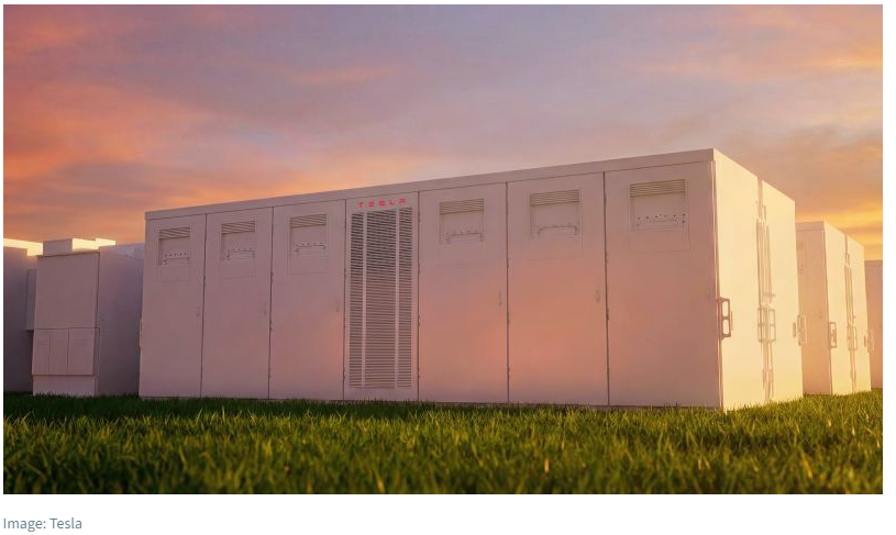 Tesla Megablock Technology Launches in Australia's 866MWh Energy Storage Project